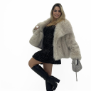 abito corto in paillettes stella